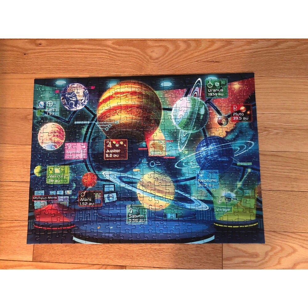 Ravensburger Puzzle 300 Piece XXL The Solar System Ages 9+ Complete